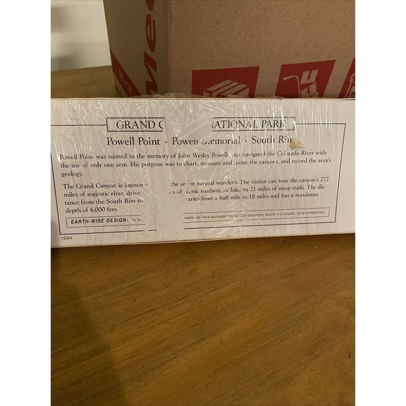 GRAND CANYON National Park 500 Piece Panoramic Puzzle USA vintage - Picture 5 of 5